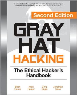 Book cover for Gray Hat Hacking, Second Edition