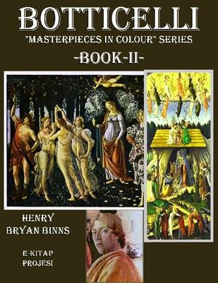 Book cover for Botticelli: "Masterpieces In Colour" Series Book II