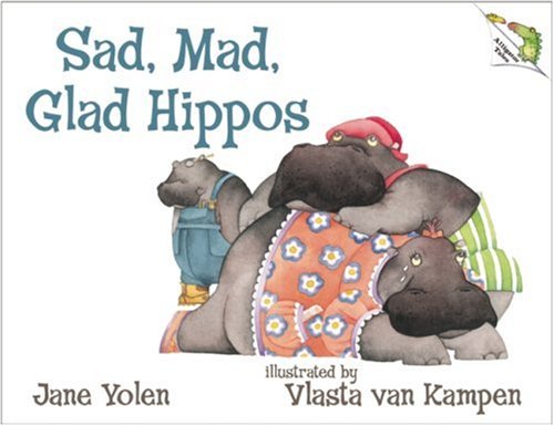 Book cover for Sad, Mad, Glad Hippos
