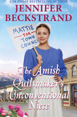 Cover of The Amish Quiltmaker's Unconventional Niece