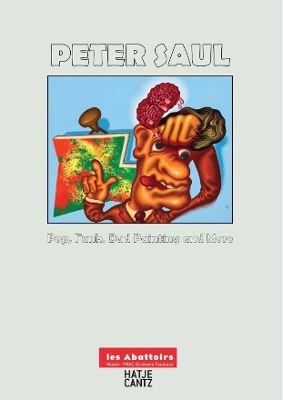 Book cover for Peter Saul (bilingual)