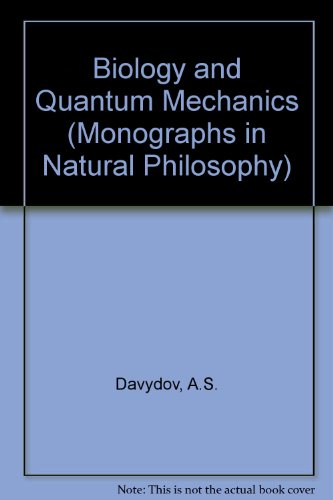 Book cover for Biology and Quantum Mechanics