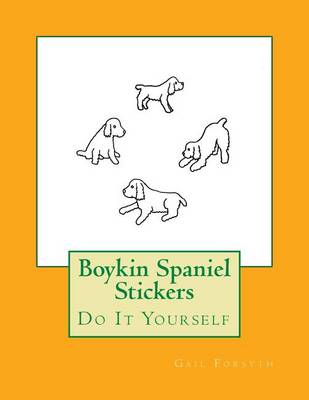 Book cover for Boykin Spaniel Stickers