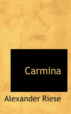 Book cover for Carmina