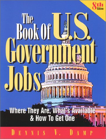 Cover of The Book of U. S. Government Jobs