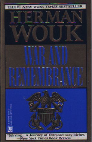 Book cover for War and Remembrance: a Novel