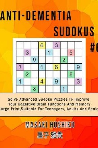 Cover of Anti-dementia Sudokus #6