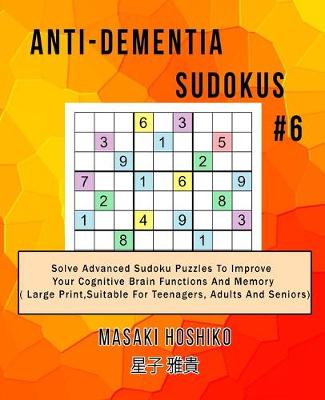 Book cover for Anti-dementia Sudokus #6