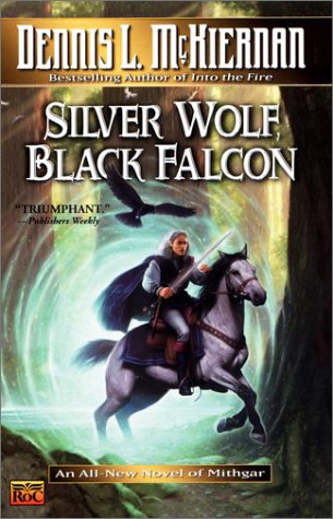 Book cover for Silver Wolf, Black Falcon