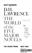 Book cover for D. H. Lawrence's World