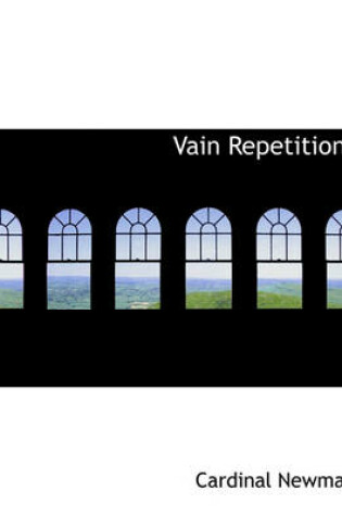 Cover of Vain Repetitions