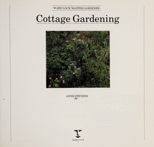 Book cover for Cottage Gardening