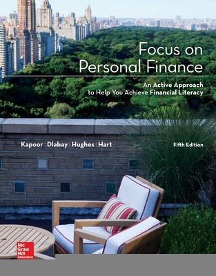 Book cover for Focus on Personal Finance