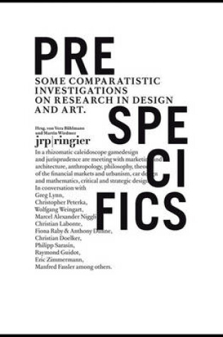 Cover of Pre-specifics