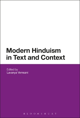 Cover of Modern Hinduism in Text and Context