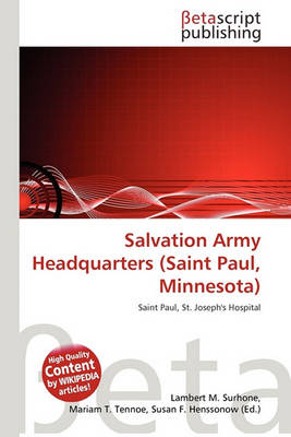 Cover of Salvation Army Headquarters (Saint Paul, Minnesota)