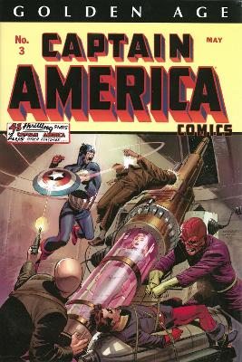 Book cover for Golden Age Captain America Omnibus Volume 1