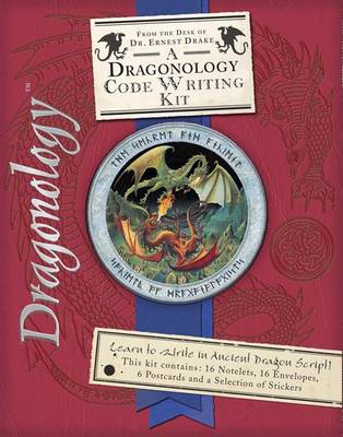 Book cover for Dragonology Code-Writing Kit