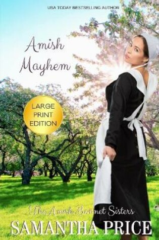 Cover of Amish Mayhem LARGE PRINT