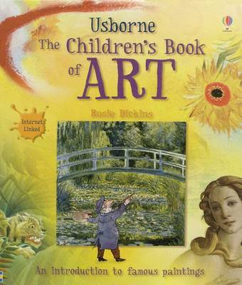 Book cover for Usborne the Children's Book of Art