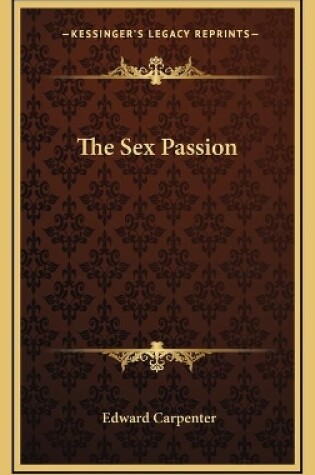 Cover of The Sex Passion