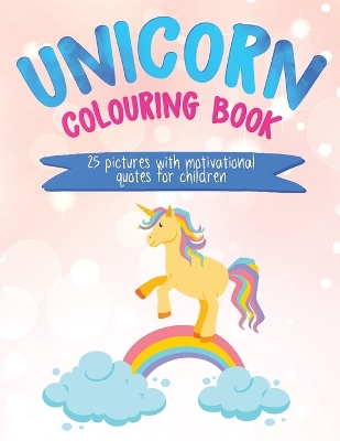 Book cover for Unicorn Colouring Book