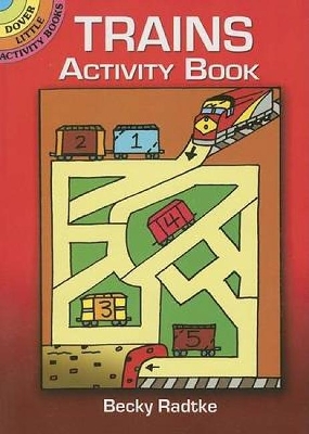Book cover for Trains Activity Book