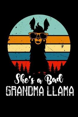 Book cover for She's a Bad Grandma Llama !