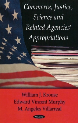 Book cover for Commerce, Justice, Science Related Agencies' Appropriations