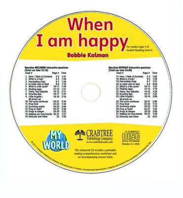 Book cover for When I Am Happy - CD Only