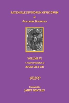 Cover of Rationale Divinorum Officiorum by Guillaume Durandus. Volume Six