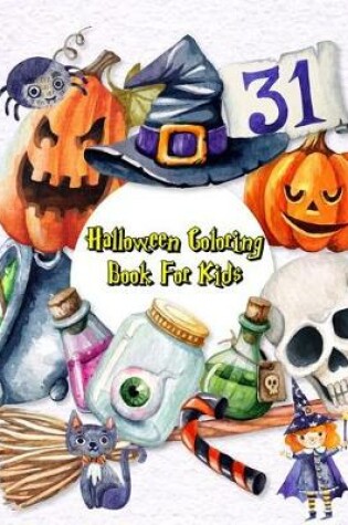 Cover of Halloween Coloring Book for Kids