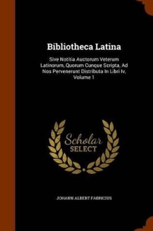 Cover of Bibliotheca Latina