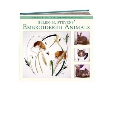Book cover for Helen M. Stevens' Embroidered Animals