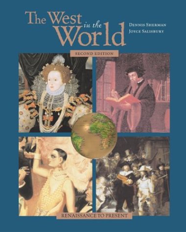 Book cover for The West in the World, Renaissance to Present, MP with Atfi Envisioning the Atlantic World and Powerweb