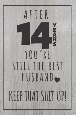 Cover of 14th Anniversary Notebook For Husband