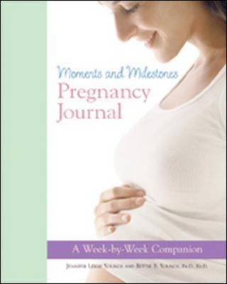 Book cover for Moments and Milestones Pregnancy Journal