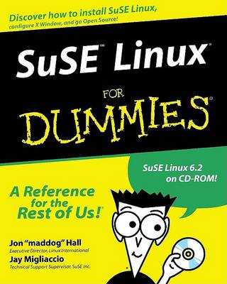 Book cover for Suse Linux for Dummies