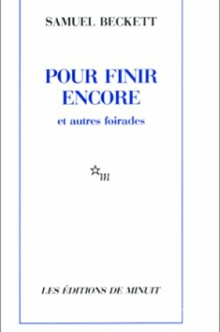Cover of Pour Finir Encore