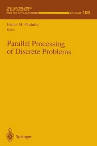 Cover of Parallel Processing of Discrete Problems