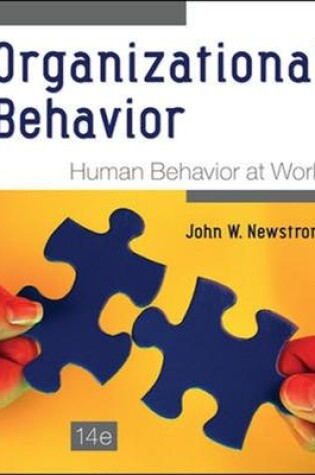 Cover of Organizational Behavior: Human Behavior at Work (Int'l Ed)