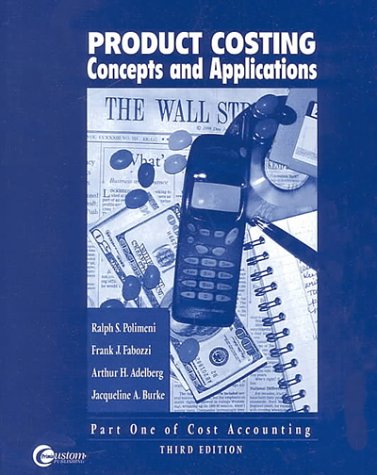 Book cover for Product Costing