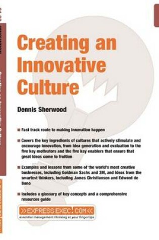 Cover of Creating an Innovative Culture