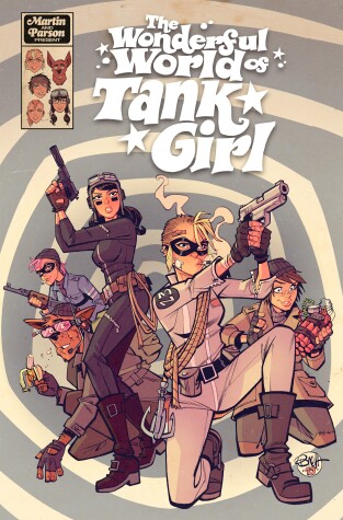 Book cover for Tank Girl: The Wonderful World of Tank Girl