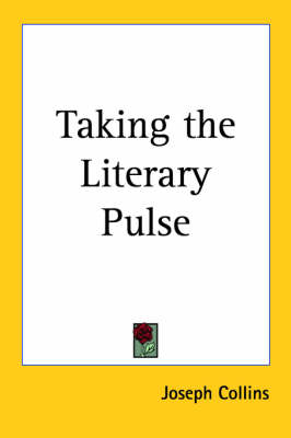 Book cover for Taking the Literary Pulse