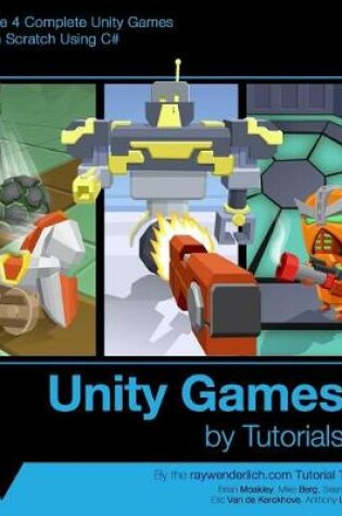 Cover of Unity Games by Tutorials