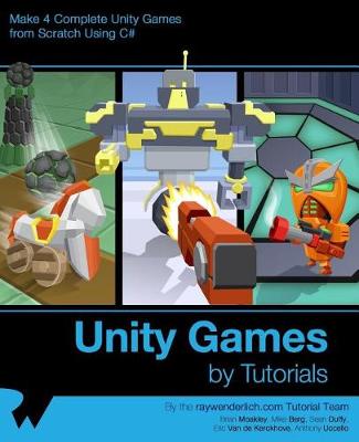 Cover of Unity Games by Tutorials