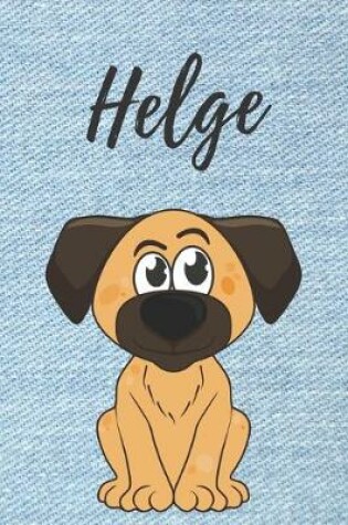 Cover of personalisiertes Notizbuch Hunde / Malbuch / Kritzelbuch / Tagebuch / Journal / DIN A5 / Geschenk Helge