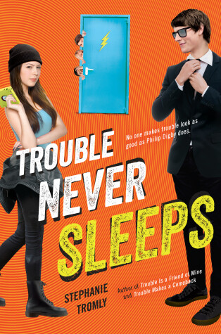 Book cover for Trouble Never Sleeps