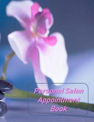 Book cover for Personal Salon Appointment Book